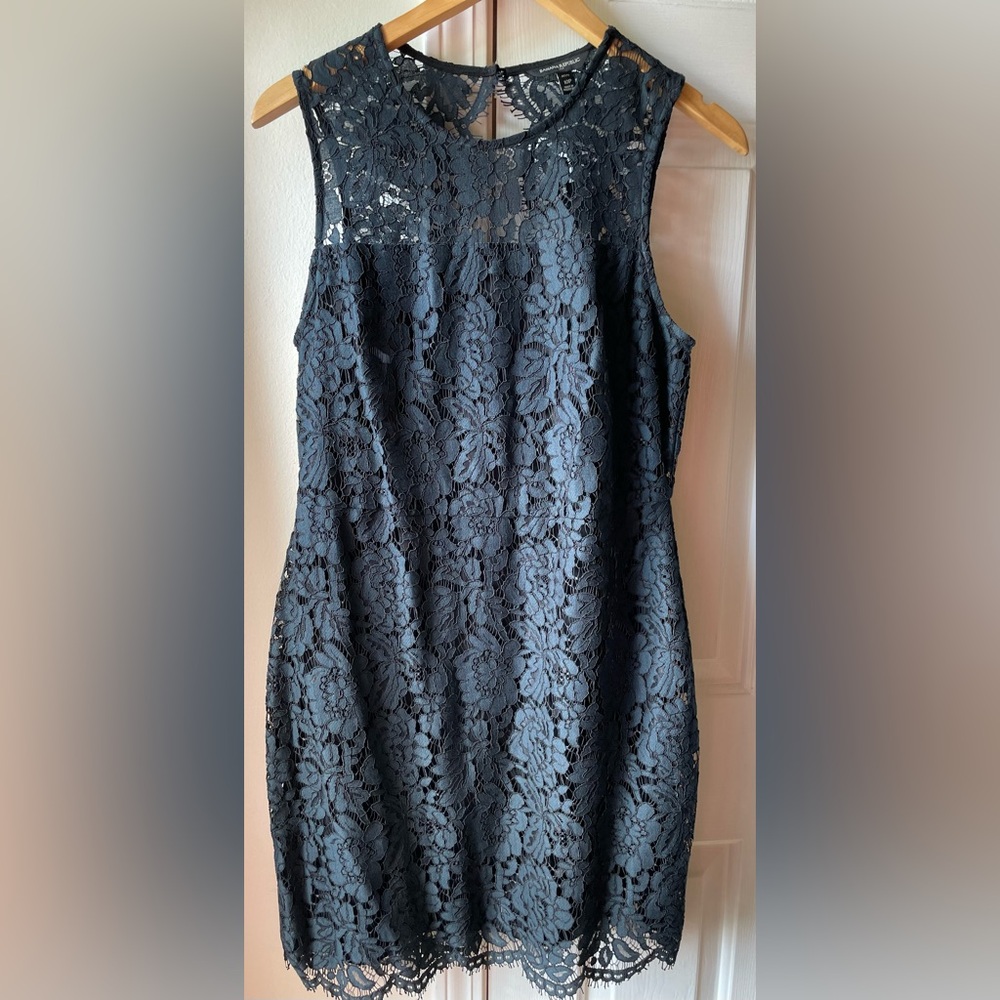 Lace and lined dress from Banana Republic EUC